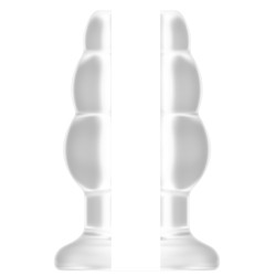Sono Plug Tunnel Hollow Sono N°51 - 11 x 7.1 cm Transparent